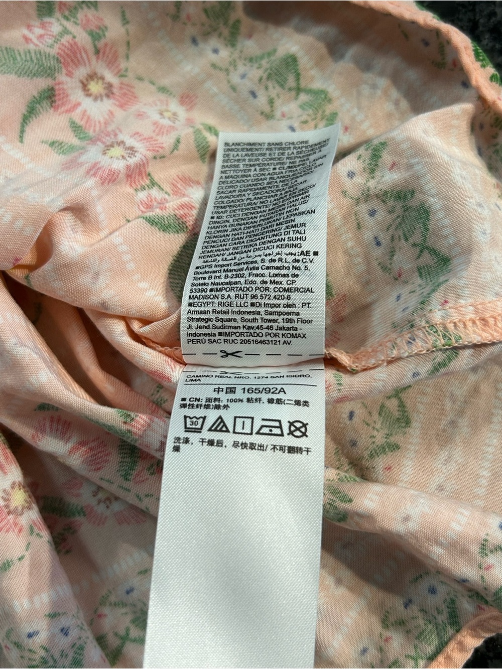 Old Navy Pink Floral Smocked Mini Dress Sleeveless Straps Size M Cottagecore - Picture 5 of 6